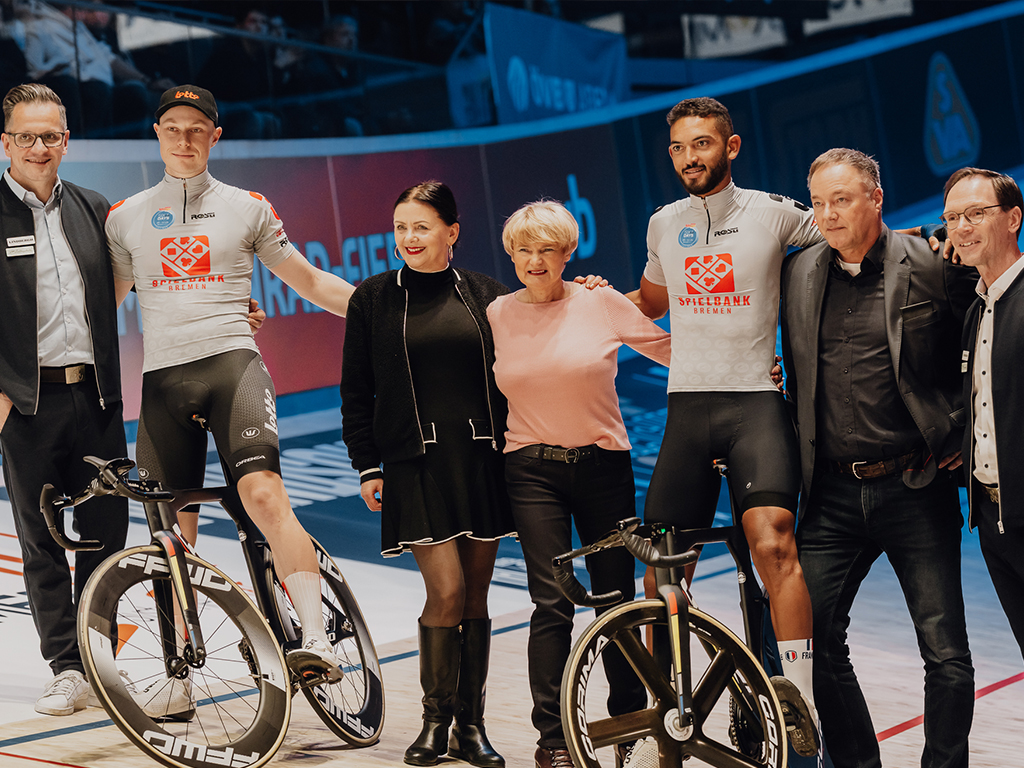 Radsportteam bei den SIXDAYS 2026